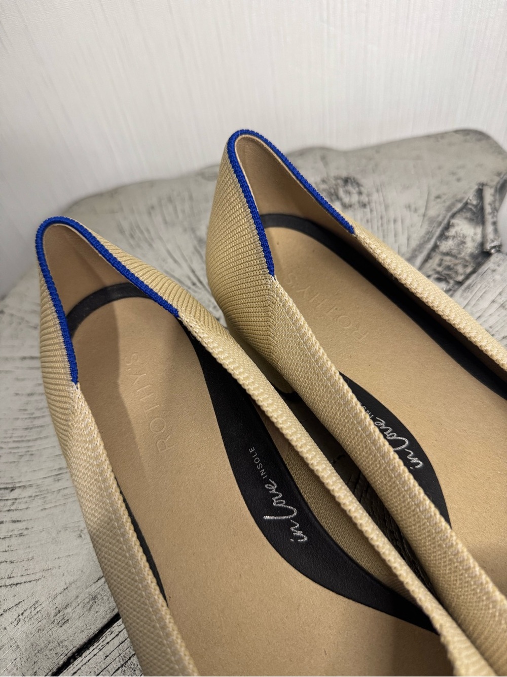Rothy's The High Point Heels. Sand Stone. Size 11. - Picture 7 of 7